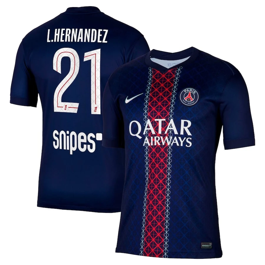 Maillot du paris saint Germain de la saison 2025 2026
